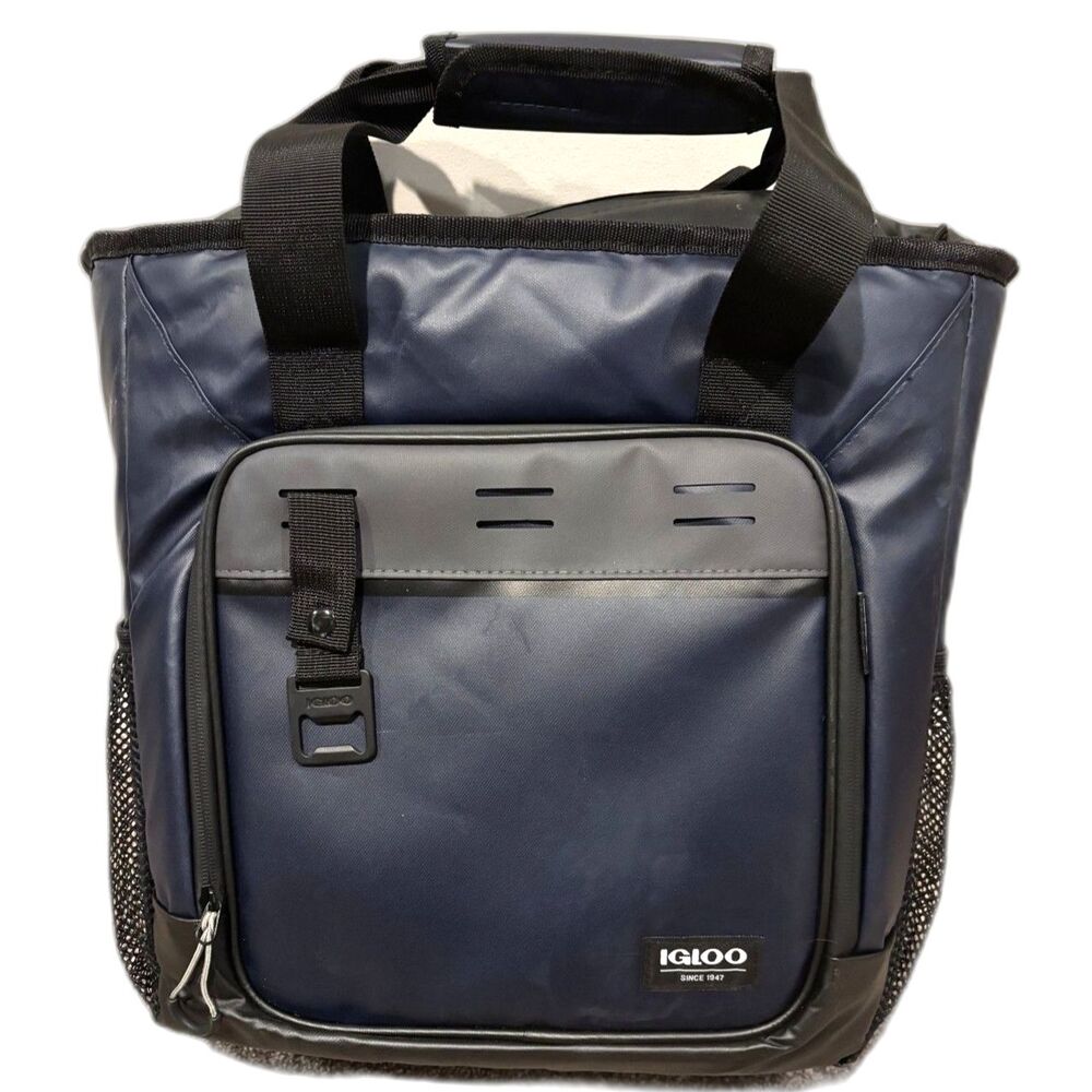 Igloo Vantage North South 24 Can Tote Pack, Aegean Sea Blue